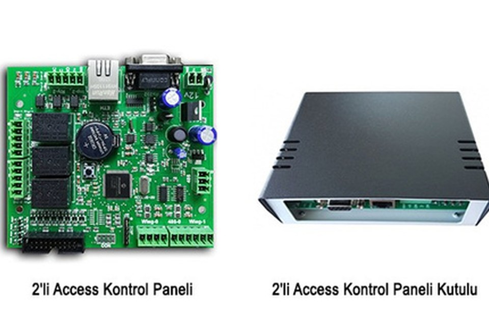 2’li & 16’lı Access Kontrol Paneli - Bak PDKS RFID Kartlı & Şifreli Okuyucular